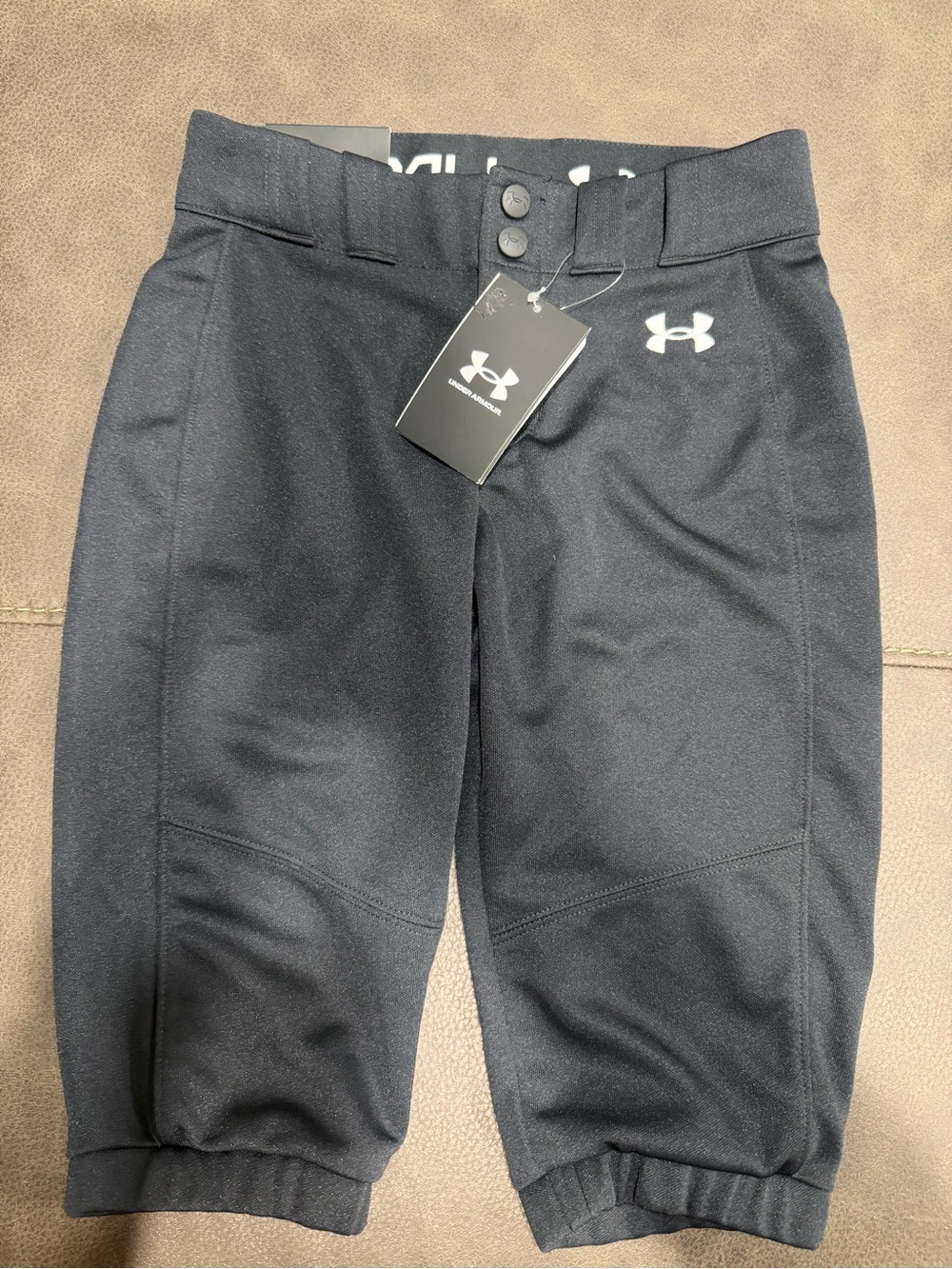 Under Armour Black Kids' softball pants